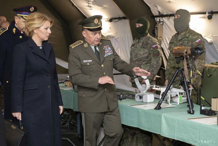President: Slovak Army Valued Abroad, Project Transparency Is Challenge