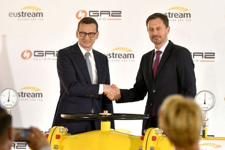 Polish and Slovak Premiers Open Interconnecting Pipeline Between Two Countries